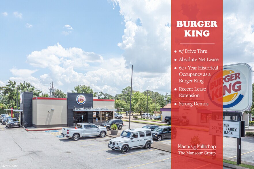 Primary Photo Of 3040 Ella Blvd, Houston Fast Food For Sale