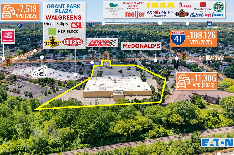 Primary Photo Of 2931 S Chicago Ave, South Milwaukee Supermarket For Sale