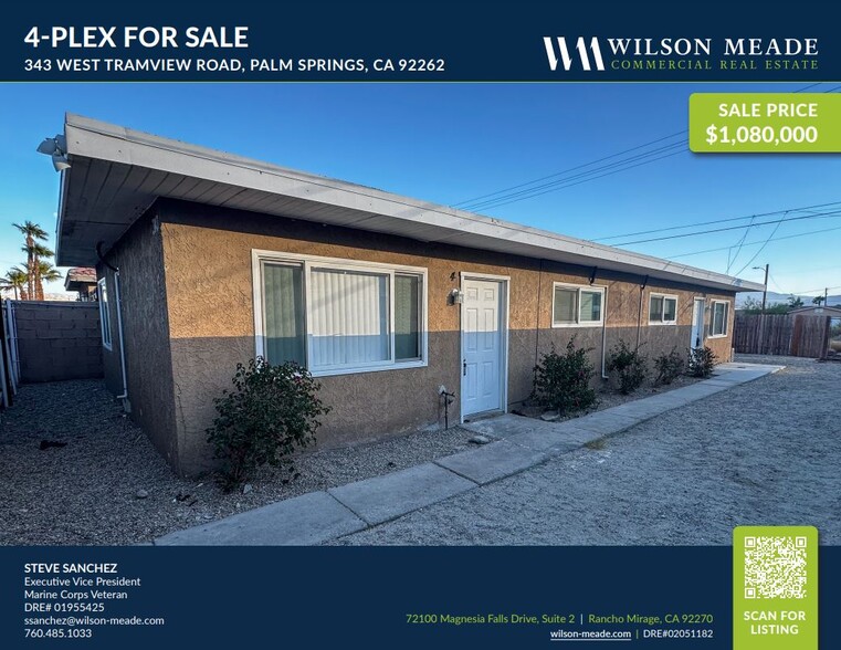 Primary Photo Of 343 W Tramview Rd, Palm Springs Apartments For Sale