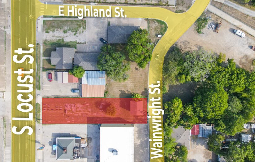 More Photos Of 615 S Locust St, Denton Land For Sale