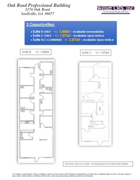 More Photos Of 2176 Oak Rd, Snellville Medical For Lease