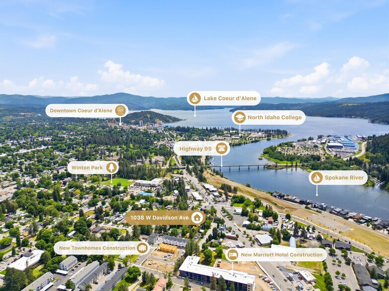 More Photos Of 1038 W Davidson Ave, Coeur d'Alene Office For Sale