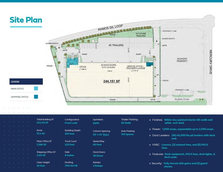 More Photos Of 15408 Mercury Dr, Laredo Warehouse For Lease