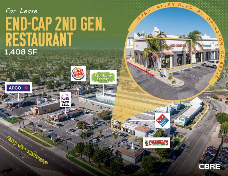 Primary Photo Of 18790 Valley Blvd, Bloomington Freestanding For Lease