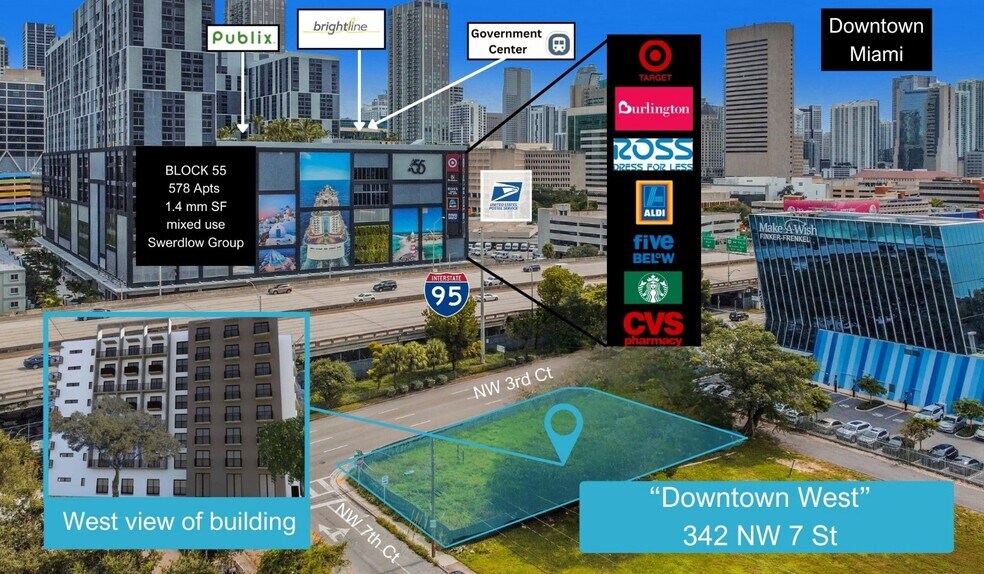 More Photos Of 342 NW 7th St, Miami Land For Sale