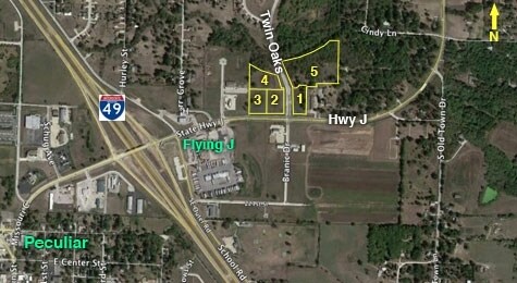 More Photos Of NE Twin Oaks Pkwy & J Hwy, Peculiar Land For Sale