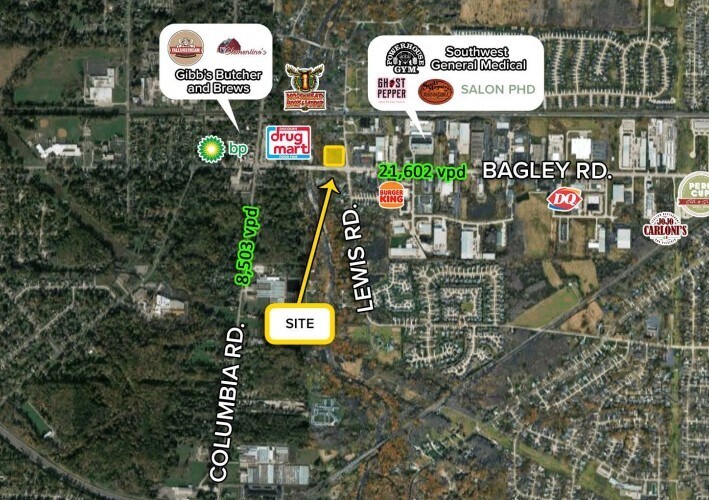 Primary Photo Of Bagley Rd @ Lewis Rd, Berea Land For Lease