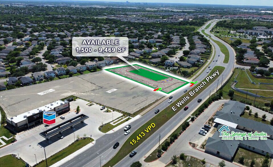 More Photos Of 1001 E Wells Branch Pky, Pflugerville General Retail For Lease