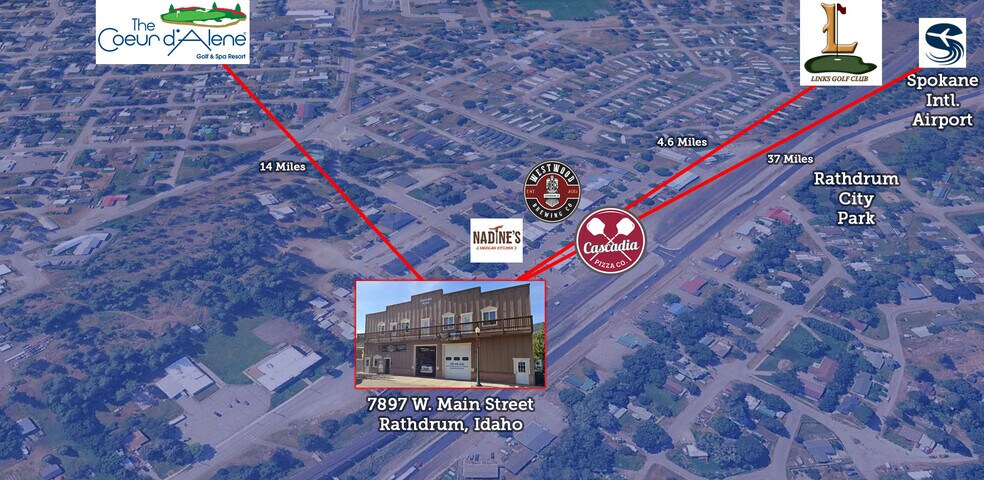 More Photos Of 7897 W Main St, Rathdrum Storefront Retail Residential For Sale