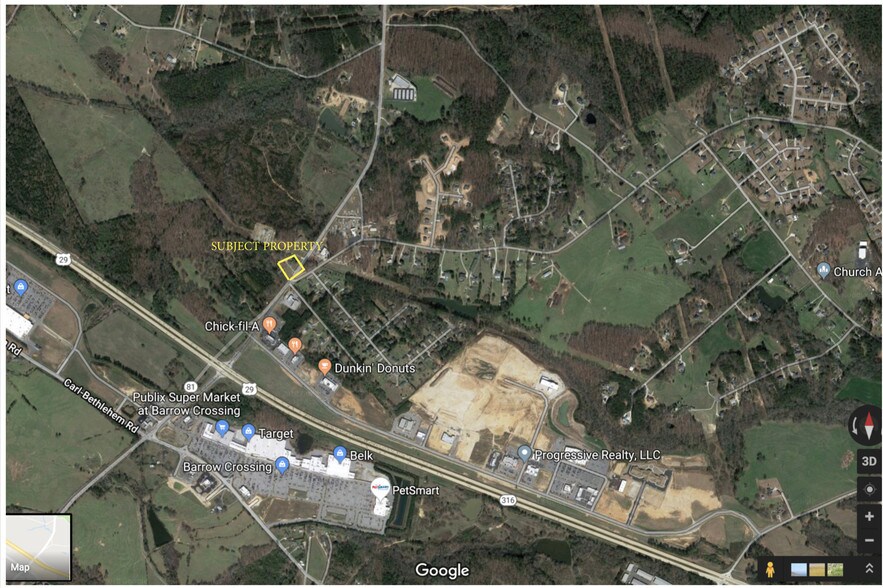 823 Loganville Hwy, Bethlehem, GA 30620 Land For Sale