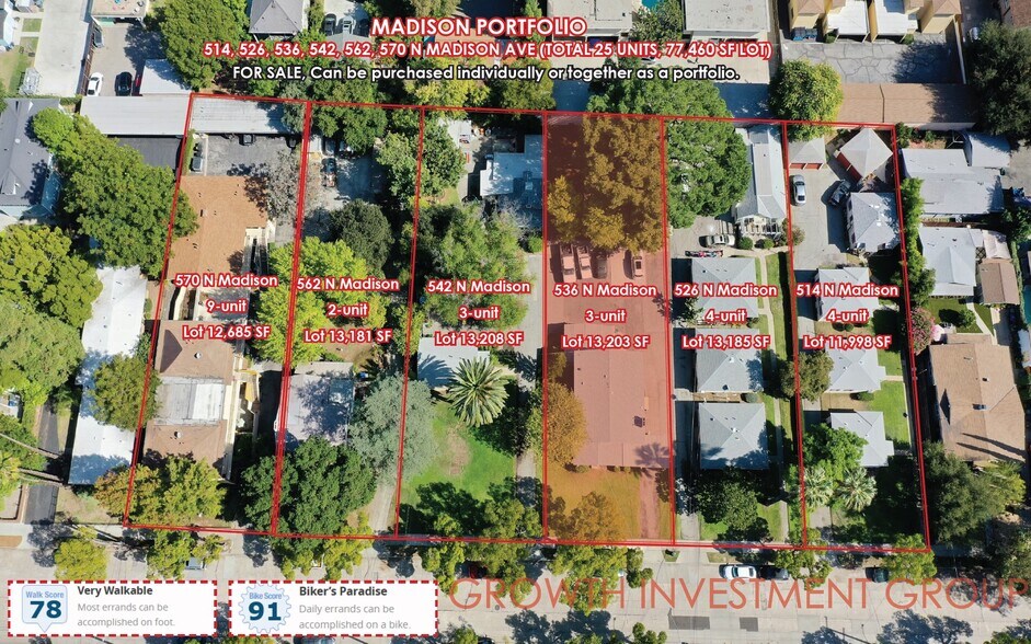 More Photos Of 536 N Madison Ave, Pasadena Apartments For Sale