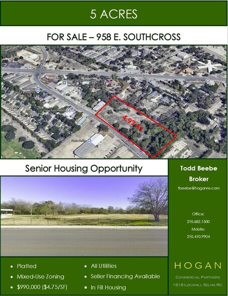 More Photos Of 958 Southcross, San Antonio Land For Sale