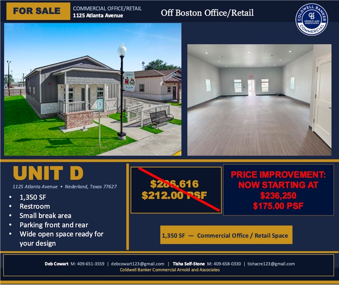 Primary Photo Of 1125 Atlanta Ave, Nederland Office For Sale