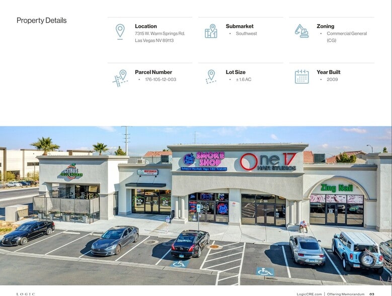 More Photos Of 7315 W Warm Springs Rd, Las Vegas Storefront For Sale