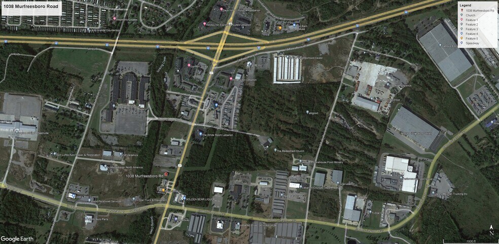 More Photos Of 1038 Murfreesboro Rd, Lebanon Lodge Meeting Hall For Lease