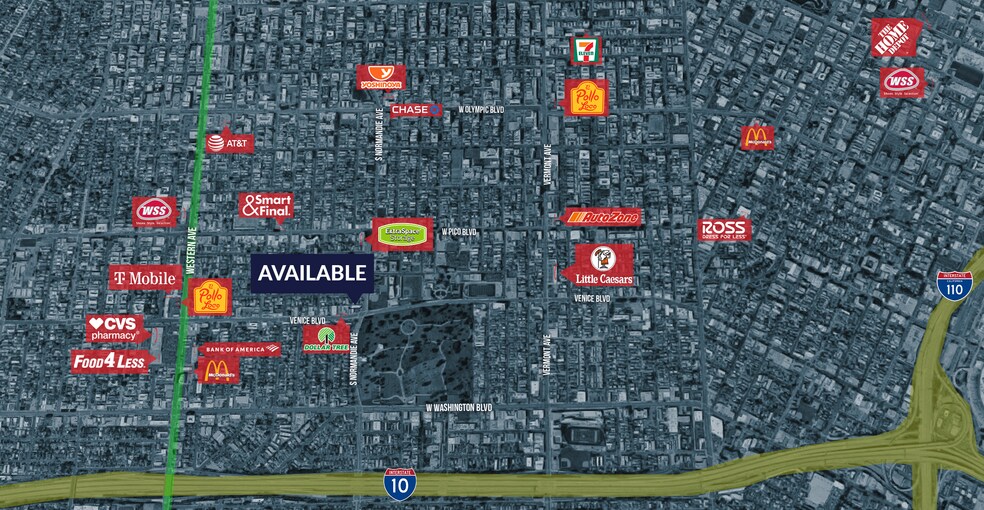 More Photos Of 2001-2013 Venice Blvd, Los Angeles Freestanding For Lease
