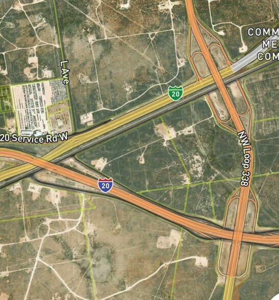 More Photos Of Prime Intersection I-HWY 20, W Murphy SE Loop 338, Odessa Land For Sale