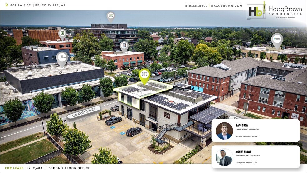 More Photos Of 402 SW A St, Bentonville Bank For Lease