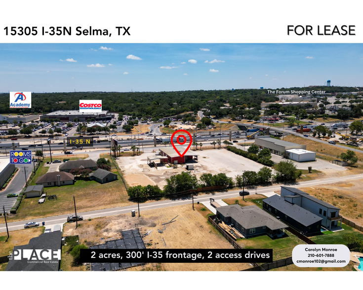 Primary Photo Of 15305 Interstate 35 N, Selma Service Station For Lease