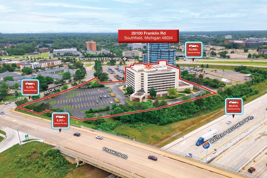 Primary Photo Of 28100 Franklin Rd, Southfield Hotel For Sale