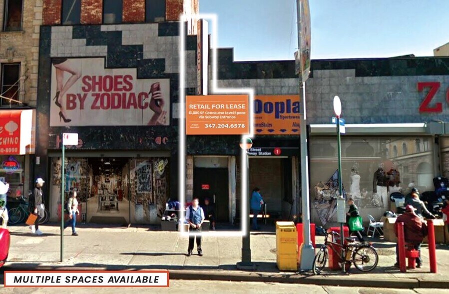 More Photos Of 585 W 181st St, New York Storefront For Lease