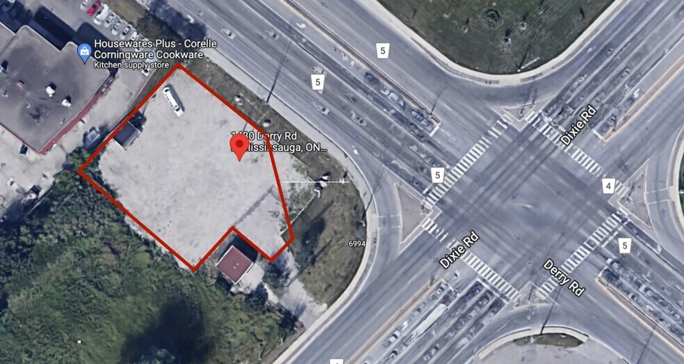Primary Photo Of 1480 Derry Rd, Mississauga Land For Lease