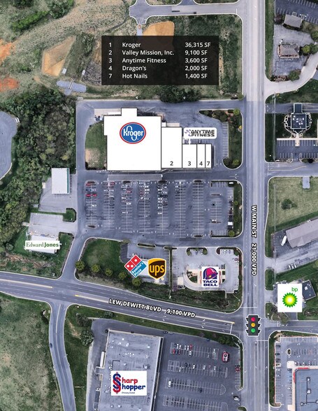 More Photos Of 109 Lew Dewitt Blvd, Waynesboro Storefront For Lease