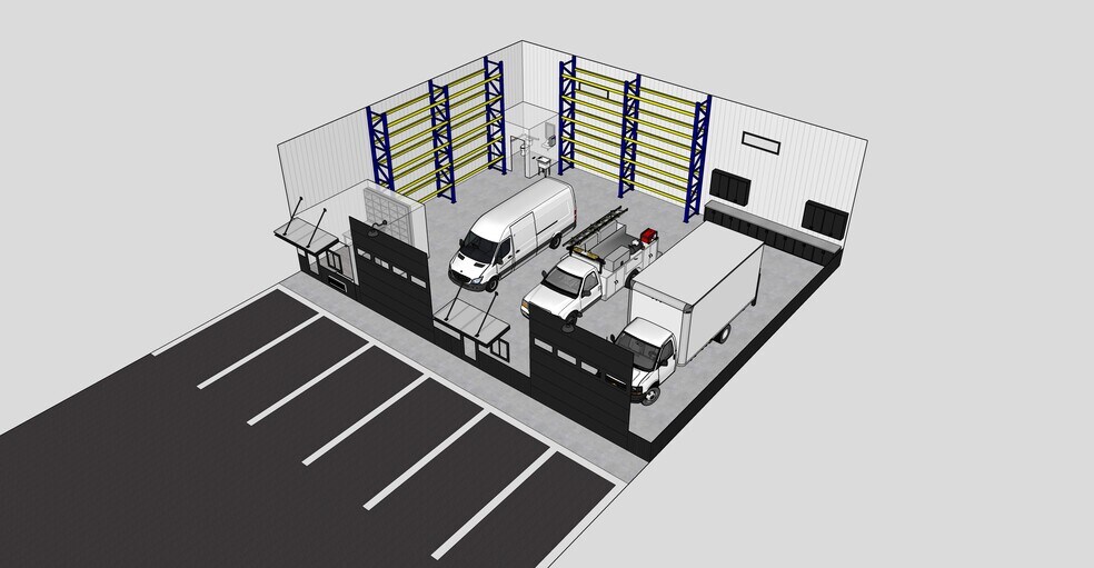 More Photos Of 71 N Kings Chapel Dr, Troy Light Manufacturing For Lease