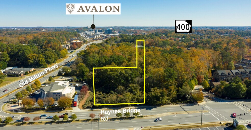 Primary Photo Of 11775 Haynes Bridge Rd, Alpharetta Land For Sale