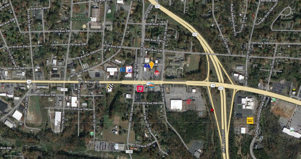More Photos Of 1234 US Highway 70 SW, Hickory Storefront For Lease