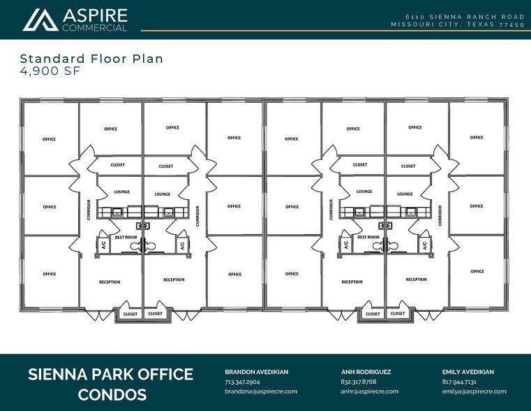 More Photos Of 6110 Sienna Ranch, Missouri City Medical For Sale