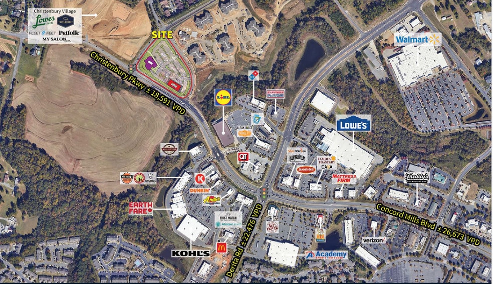 More Photos Of 9465 Camden Town Dr NW, Concord General Retail For Lease