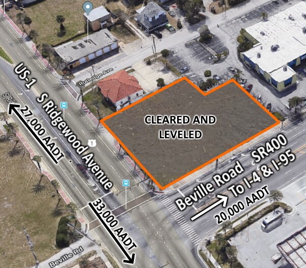 Primary Photo Of 1600 S Ridgewood Ave, Daytona Beach Land For Sale