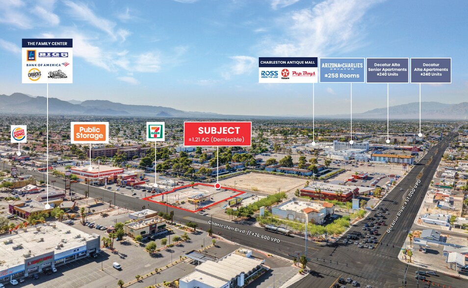 More Photos Of 4830-4840 W Charleston Blvd., Las Vegas Land For Lease