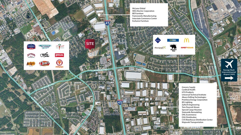 More Photos Of 16313 North Fwy, Houston Warehouse For Sale