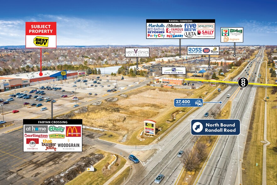 More Photos Of 1876 S Randall Rd, Geneva Storefront For Sale