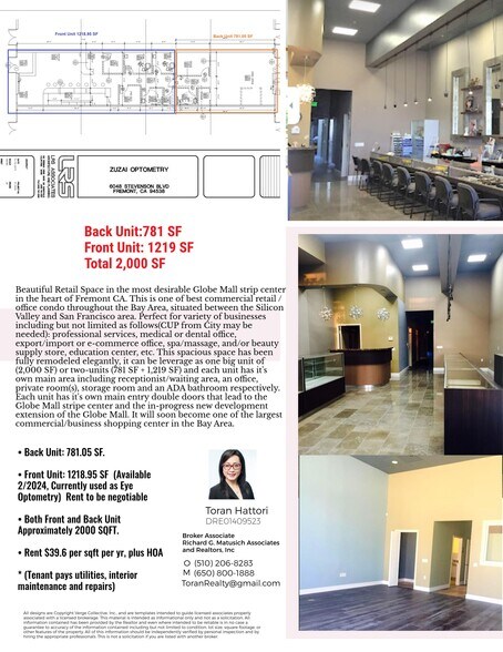 More Photos Of 6048-6096 Stevenson Blvd, Fremont General Retail For Sale