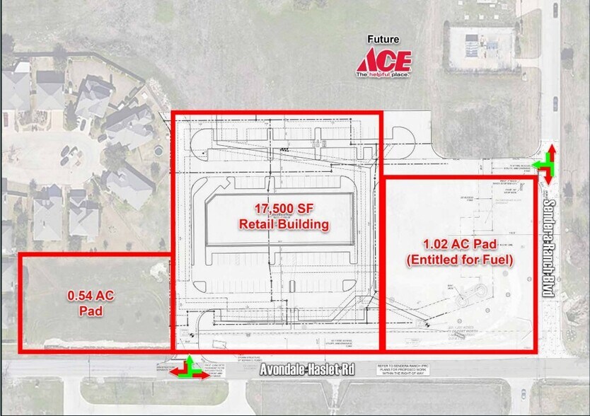 More Photos Of NWC Avondale-Haslet -Sendera Ranch Pad Site, Haslet Land For Sale