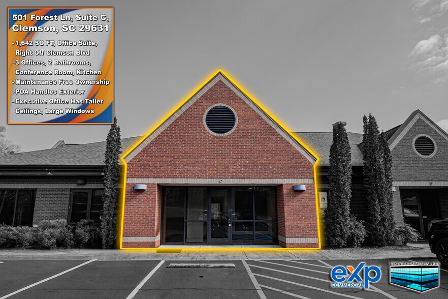More Photos Of 501 Forest Ln, Clemson Medical For Lease