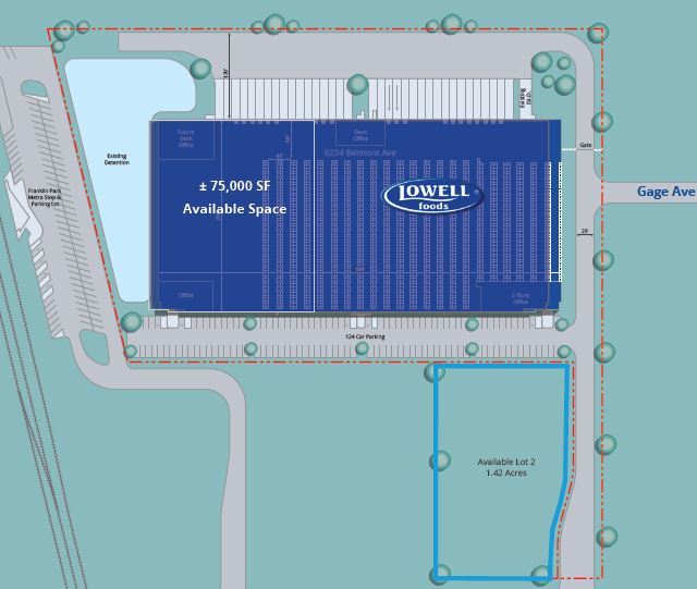 More Photos Of 9234 Belmont Ave, Franklin Park Manufacturing For Lease