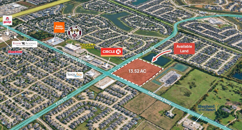 Primary Photo Of 11700 Magnolia Pkwy Pky, Manvel Land For Sale