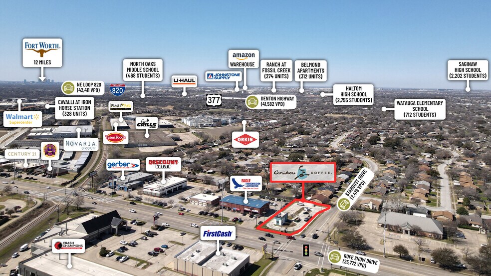 More Photos Of 5955 Rufe Snow Dr, Watauga Fast Food For Sale