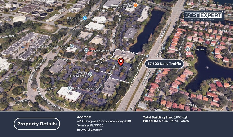 More Photos Of 490 Sawgrass Corporate Pky, Sunrise Office For Sale
