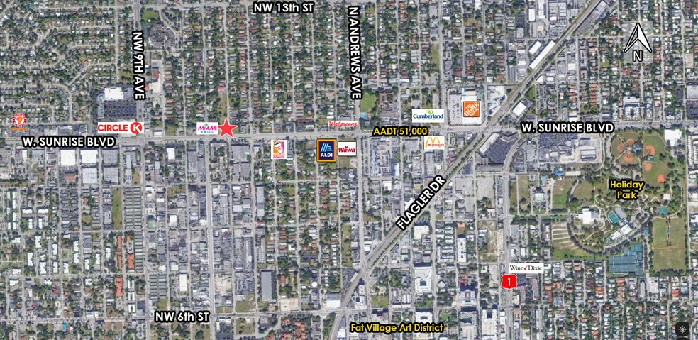 More Photos Of 601 W Sunrise Blvd, Fort Lauderdale Land For Sale