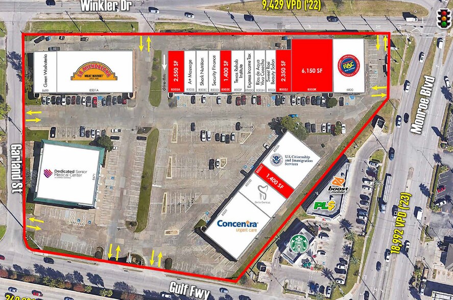 More Photos Of 8503 Gulf Fwy, Houston Unknown For Lease