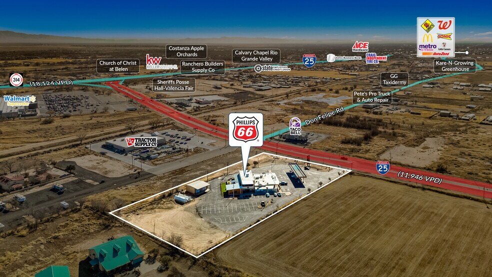 More Photos Of 51 I-25-byp Rd, Belen Convenience Store For Sale