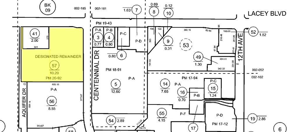 More Photos Of Centennial Dr & Lacey Blvd, Hanford Land For Lease