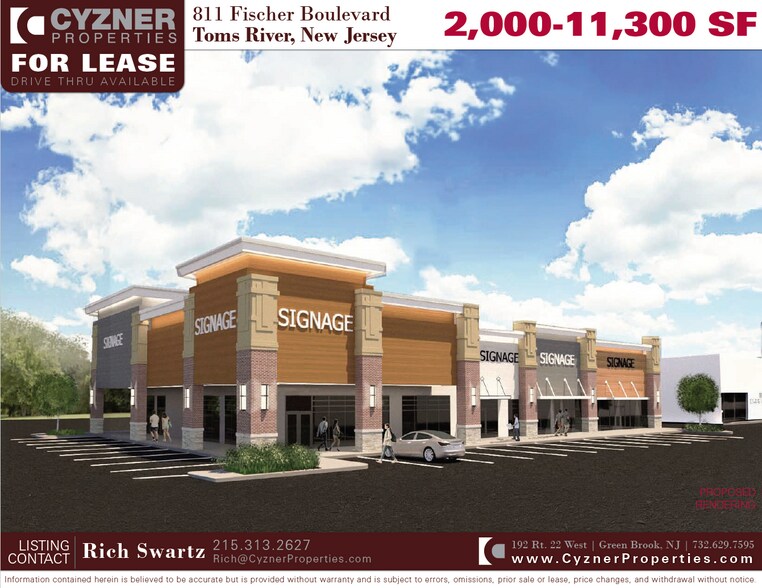 Primary Photo Of 801-811 Fischer Blvd, Toms River Unknown For Lease