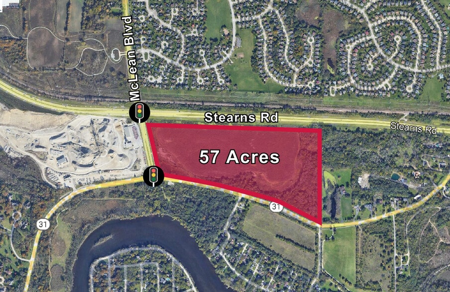 Primary Photo Of SEC Stearns Rd & McLean Blvd, South Elgin Land For Sale