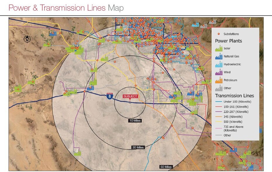 More Photos Of I-8 & Vekol Valley Road Interchange, Stanfield Land For Sale